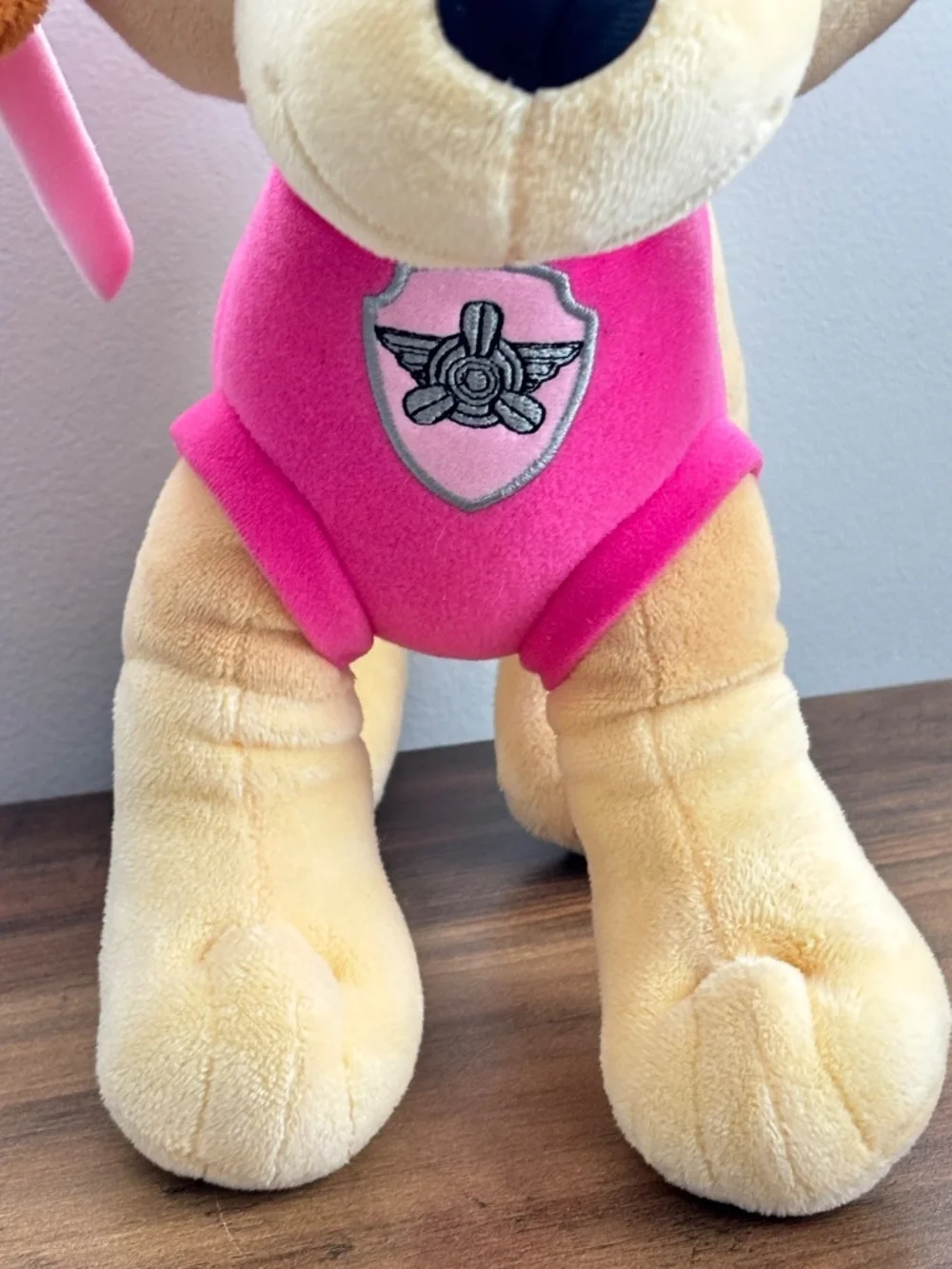 Nick Jr Paw Patrol LARGE Skye Plush Pink Girl Pillow Puppy Dog Stuffed Animal